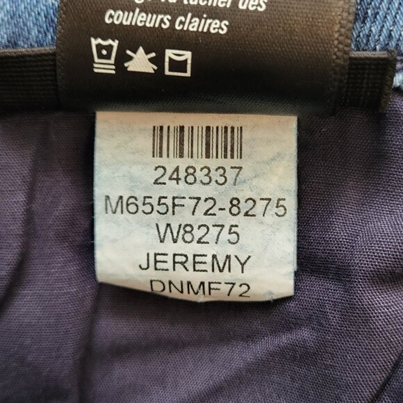 Paige Federal Vintage Slim Straight Jeans Jeremy Wash Men's Size 36 (RUNS LARGE) - Picture 7 of 7